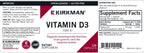 Kirkman Vitamina D-3 1000 UI - Hipoalergénico, 120 cápsulas