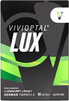 Vivioptal Lux 60 Cápsulas Blandas - Omega 3, Zinc, Vitaminas C y E, Multivitamínico y Multimineral, Sin Gluten, Fórmula Alemana