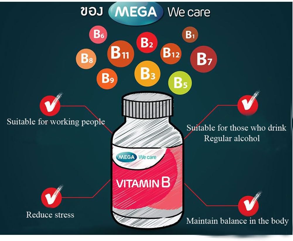 Mega We Care Nat B Complejo B 100 cápsulas