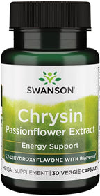 Swanson Passionflower Extract with Chrysin - 30 Veggie Capsules