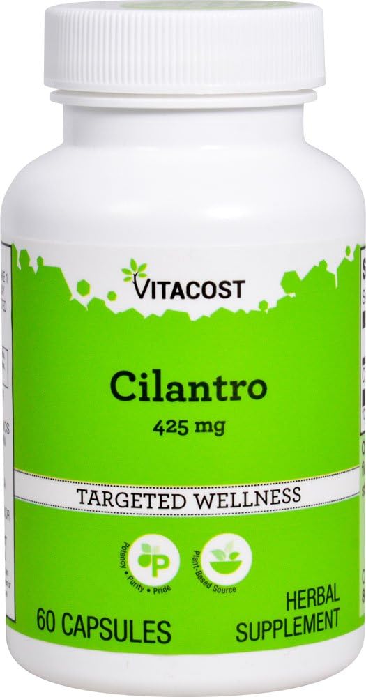 Vitacost Cilantro (Coriandro) 425 mg - 60 Cápsulas