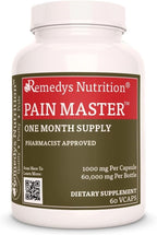 Pain Master | 1000 mg, 60 Cápsulas Veganas - Suplemento Herbal de Remedy's Nutrition