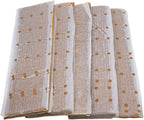 Pollen Patties para Apicultura de VILLAGE GIFT IMPORTERS | Contiene 15% de Polen Natural y 15.5% de Proteína | Nutrición Equilibrada para Abejas | Apoya la Salud de la Colmena (Paquete de 5, 5 unidades)