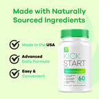 (3 Pack) Kick Start Glyco Optimizer Cápsulas, 180 Cápsulas para 3 Meses