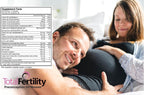 Total Fertility Preconception for Women - Suplemento de Preconcepción con CoQ10, PQQ, NAC y Myo-Inositol, 240 Cápsulas