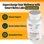 Liposomal Vitamin C 1400mg, 180 Cápsulas Veganas - Smart Nutra Labs
