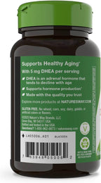 Nature's Way Youthful You DHEA 5 mg – 60 cápsulas veganas