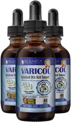 Varicol - Suplemento Líquido para el Apoyo del Ácido Úrico - Cereza Ácida, Chanca Piedra, Apio, Jengibre y Más