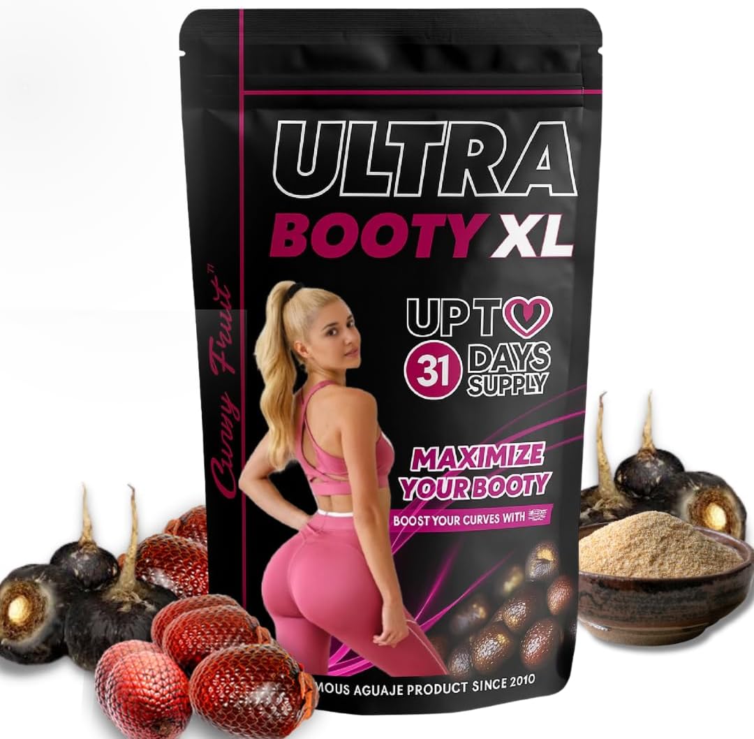 Curvy Fruit Ultra Booty Powder – Aguaje y Maca Negra para Volumen de Glúteos