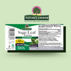 Nature's Answer Extracto Líquido de Salvia Sin Alcohol - 30ml
