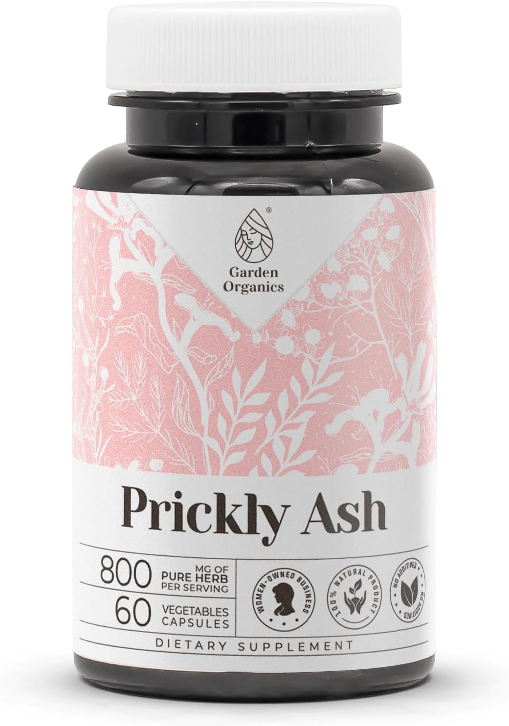Prickly Ash 60 Cápsulas | Suplemento Herbal de Alta Potencia