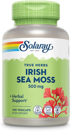 Solaray Irish Sea Moss 500 mg - 100 Cápsulas Veganas