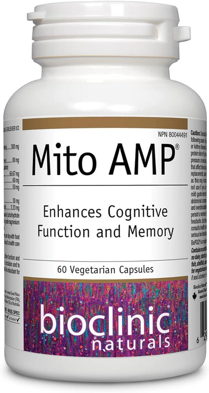 Bioclinic Naturals Mitolife Amp 60 Vcaps – Ayudan a cubrir las necesidades nutricionales diarias cuando la dieta – Image 1