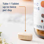 Metagenics Ultra Potent-C 1000 - Vitamina C Tamponada con Apoyo Antioxidante - Apoya la Salud Inmunológica, Formación de Colágeno y Comodidad Estomacal - No GMO y Sin Gluten - 90 Comprimidos