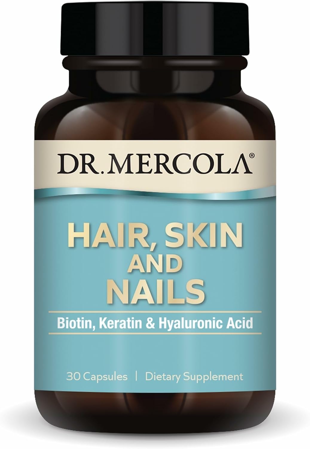 Dr. Mercola Hair, Skin and Nails - 30 Cápsulas (Pack de 3)