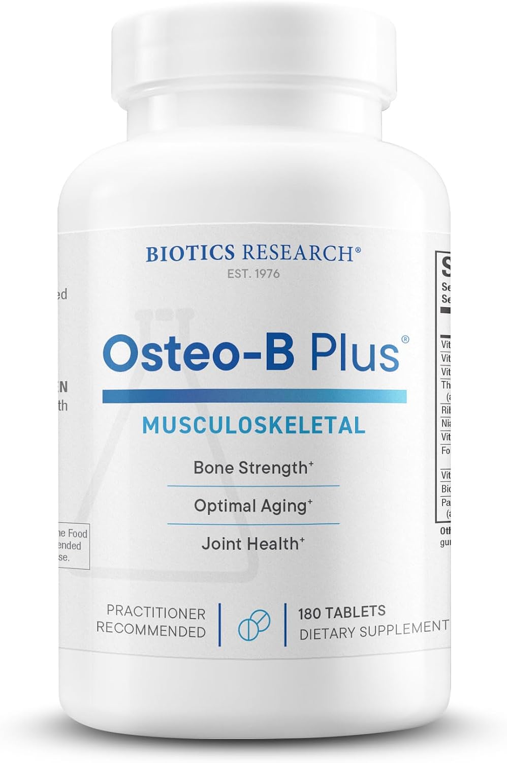 BIOTICS RESEARCH Osteo B Plus - 180 Comprimidos para la Salud Ósea