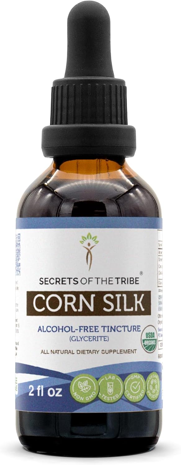 Secrets of the Tribe Extracto de Seda de Maíz Orgánico - Sin Alcohol - 118 ml
