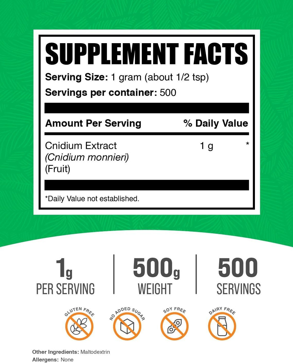 Cnidium Monnieri Fruit Extract Powder - 500g
