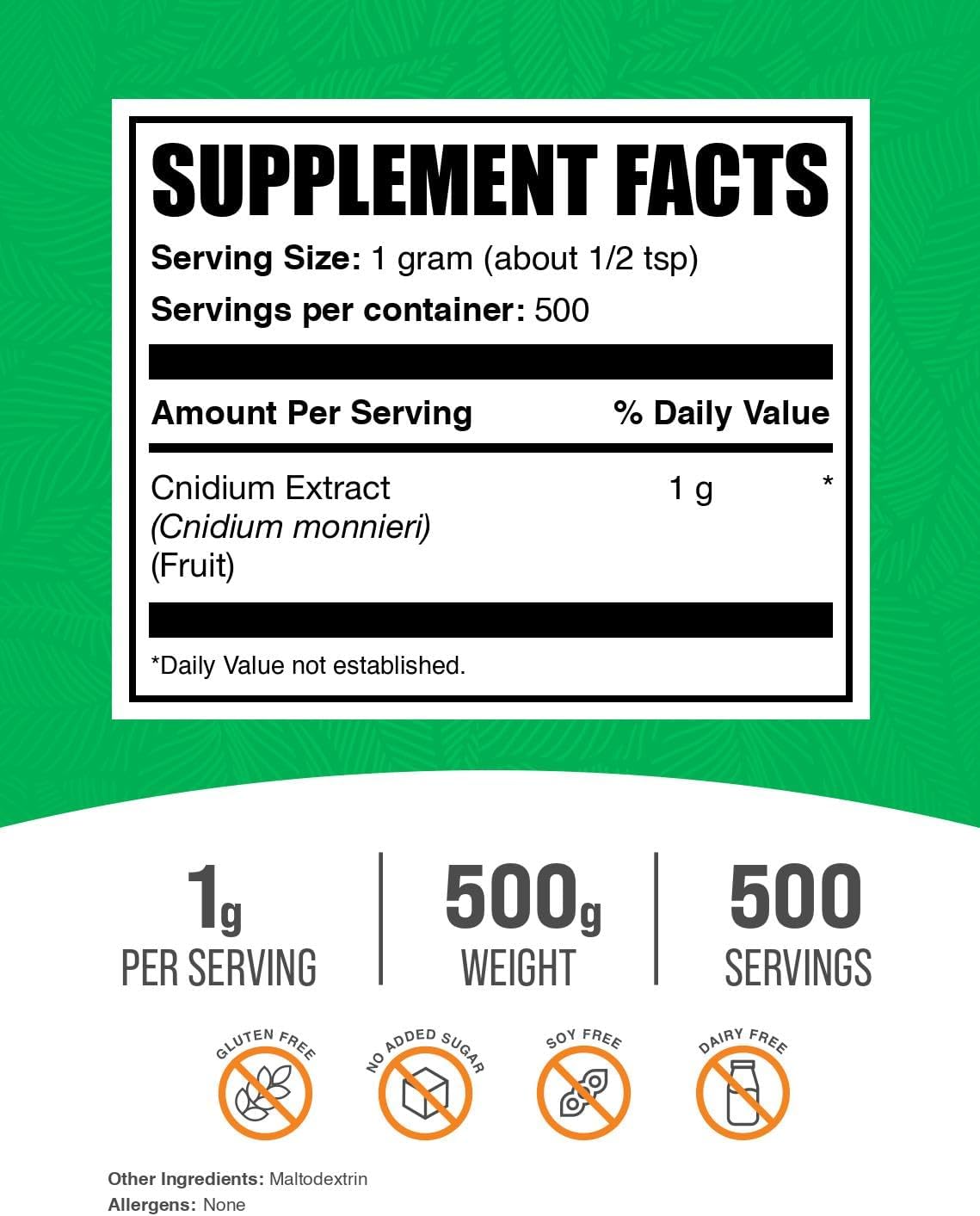 Cnidium Monnieri Fruit Extract Powder - 500g