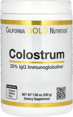 California Gold Nutrition Bovine Colostrum, 200 g