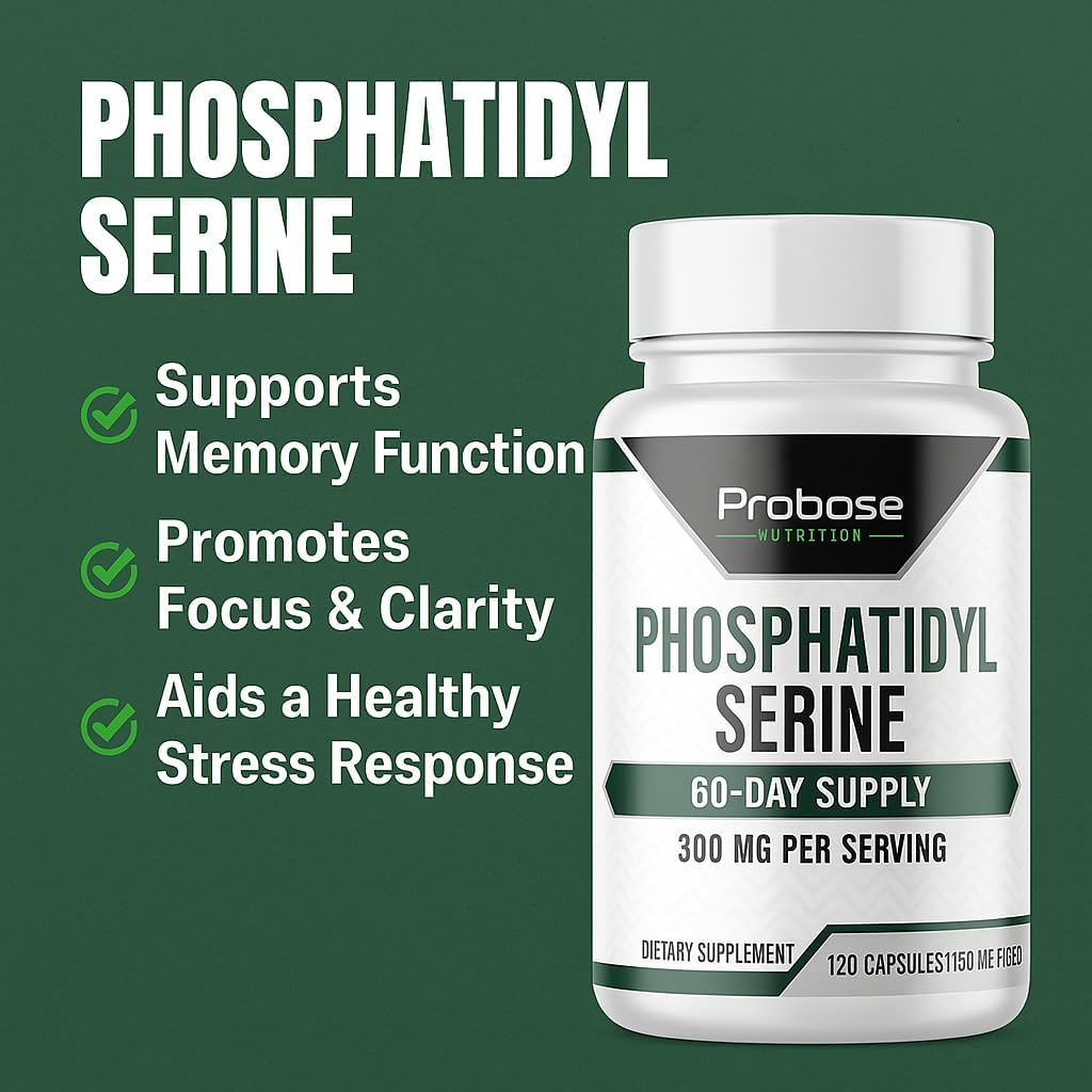 Probase Nutrition Phosphatidylserine 300mg – 120 Cápsulas