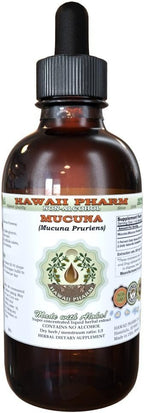Extracto Líquido de Mucuna Pruriens sin Alcohol - Hawaii Pharm - 2x946 ml (32 oz)