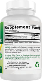 Best Naturals Aceite de Menta 250 mg 120 Cápsulas (Pack de 3)