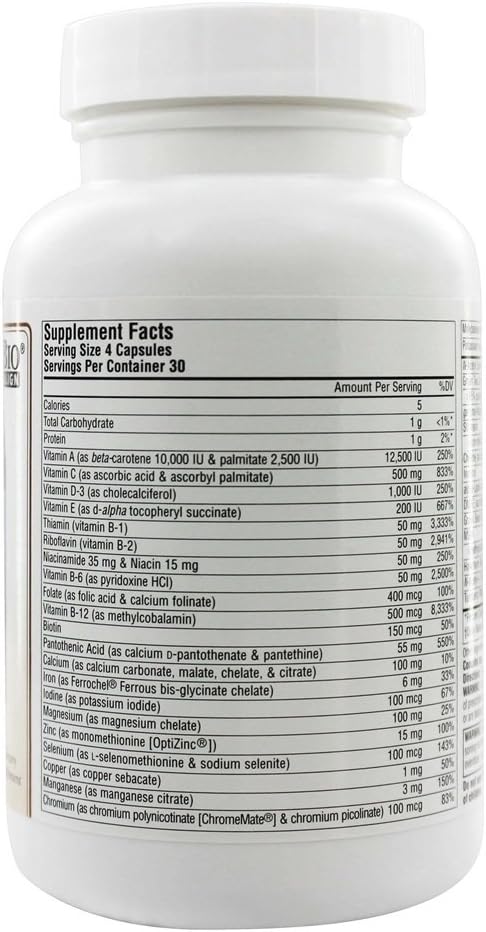 Source Naturals Life Force Multiple - 120 Cápsulas