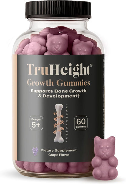 TruHeight Growth Gummies (Watermelon) - – Vitamina K2 (menaquinona): Contribuye al mantenimiento de los huesos en – Image 10