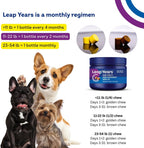 Leap Years Soft Chew - Suplemento masticable con NAD+ y senolítico para perros pequeños y medianos, 31 unidades