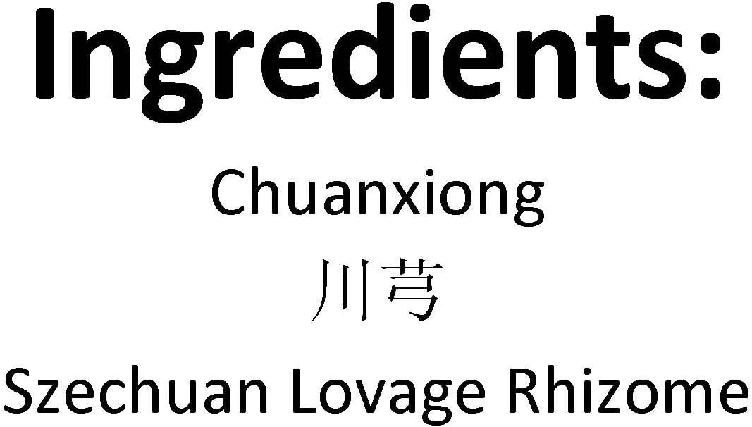 XYP Chuanxiong (川芎) - Raíz seca de Ligusticum chuanxiong - 100g