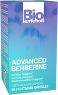Bio Nutrition Advanced Berberine - 50 Cápsulas Vegetarianas - 1200 mg por Ración