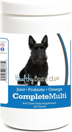 Healthy Breeds Scottish Terrier Multivitamínico Todo en Uno - Masticable Blando, 120 Unidades