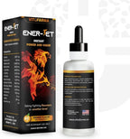 VITOFARMA Ener-Jet Energy Booster para Gallos - Multivitamínico Líquido Natural 60 ml