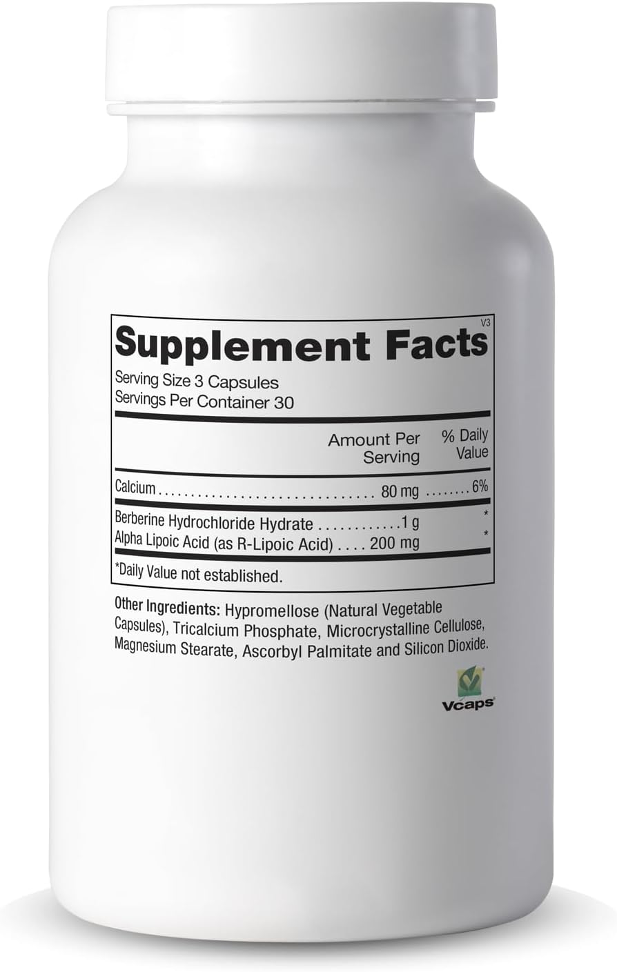 Cooper Complete Complejo de Berberina - 90 Cápsulas - Apoyo Metabólico, Salud Intestinal y Cardiovascular