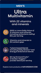 Nature's Way Alive! Men's Once Daily Ultra Potency Multivitamin, 60 Tablets