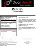 Dual Health Body & Mind Inositol en Polvo Puro (227 g) Vitamina B8 - 1000 mg por Dosis
