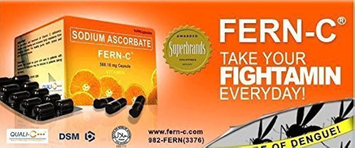 Fern-C Vitamina C 30 Cápsulas (Sodio Ascorbato)