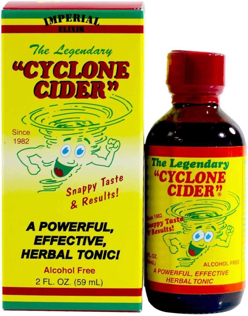 Imperial Elixirs Cyclone Cider Tónico Herbal, 59 ml