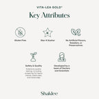 Vita-Lea Gold con Vitamina K para Adultos Mayores de 50 - Fórmula Multivitamínica de Alta Potencia - 120 Comprimidos