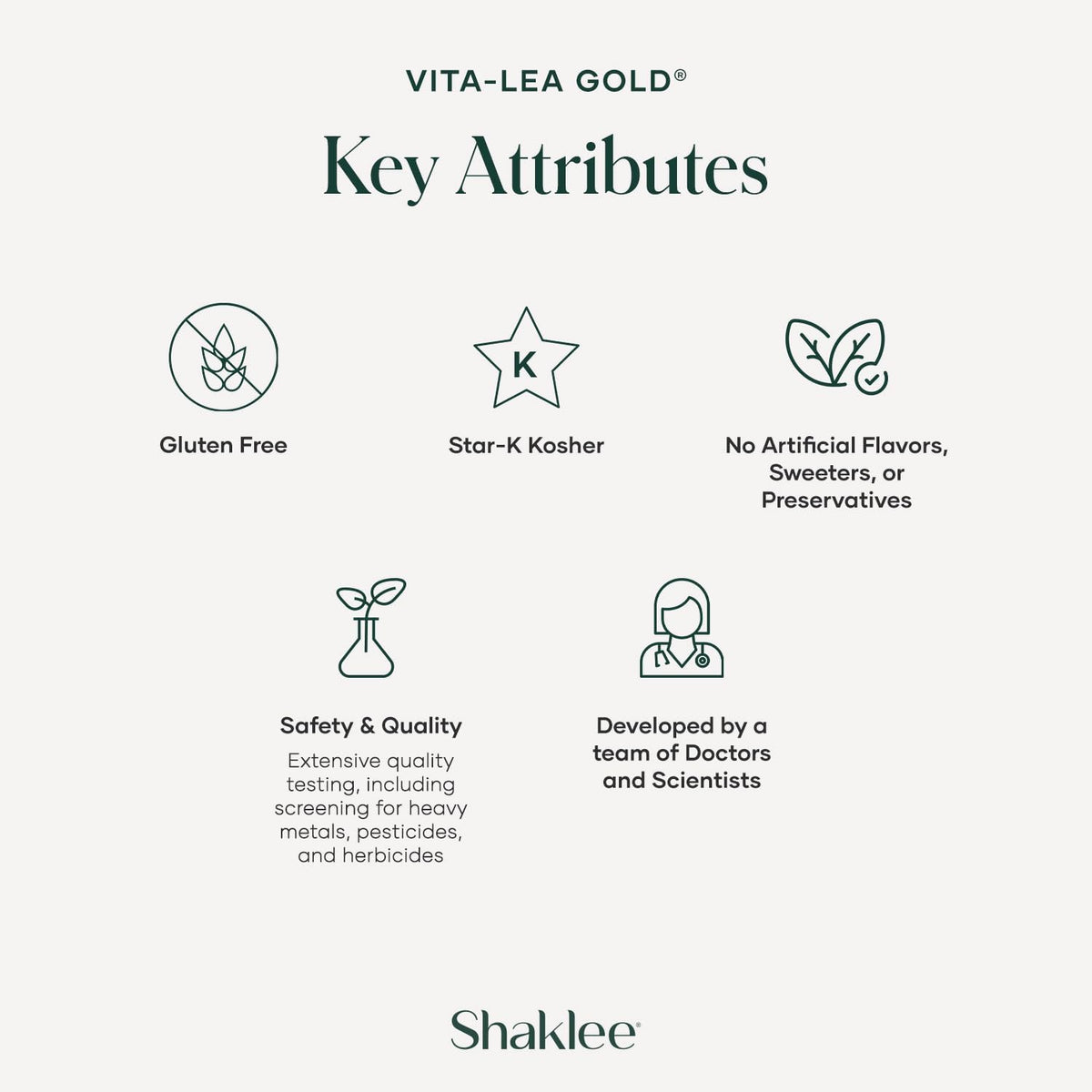 Vita-Lea Gold con Vitamina K para Adultos – Piel, cabello y uñas saludables: La combinación de vitaminas y – Image 5