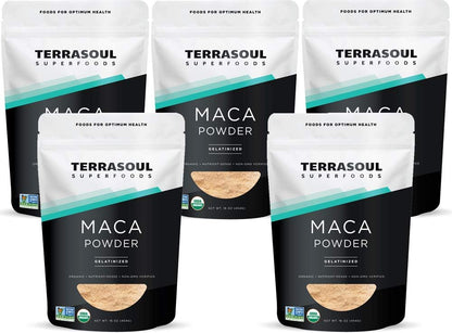 Terrasoul Superfoods Maca Orgánica Gelatinizada - 454 g (16 oz) – Image 7