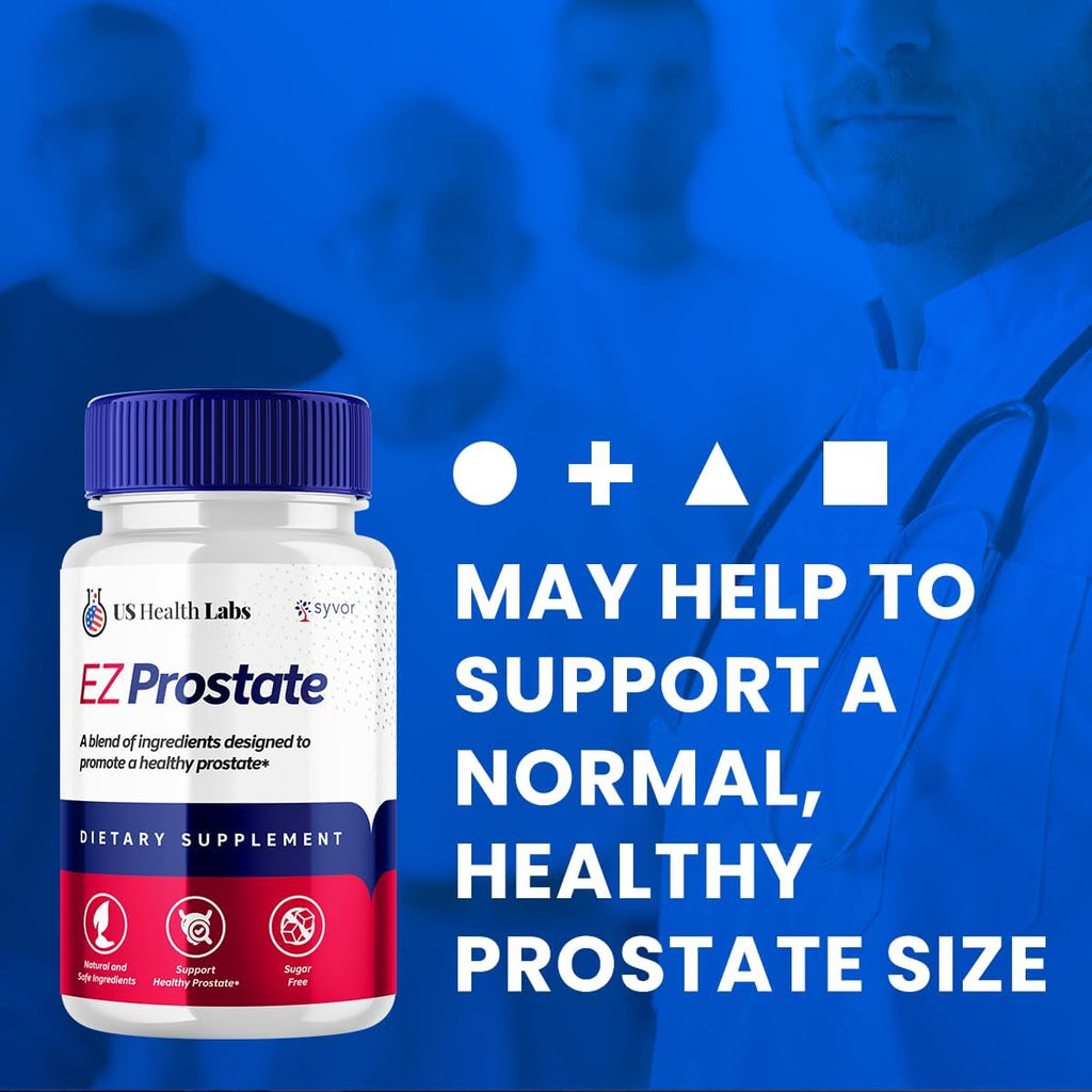 EZ Prostate Capsules - Complemento Natural para la Próstata (60 Cápsulas)