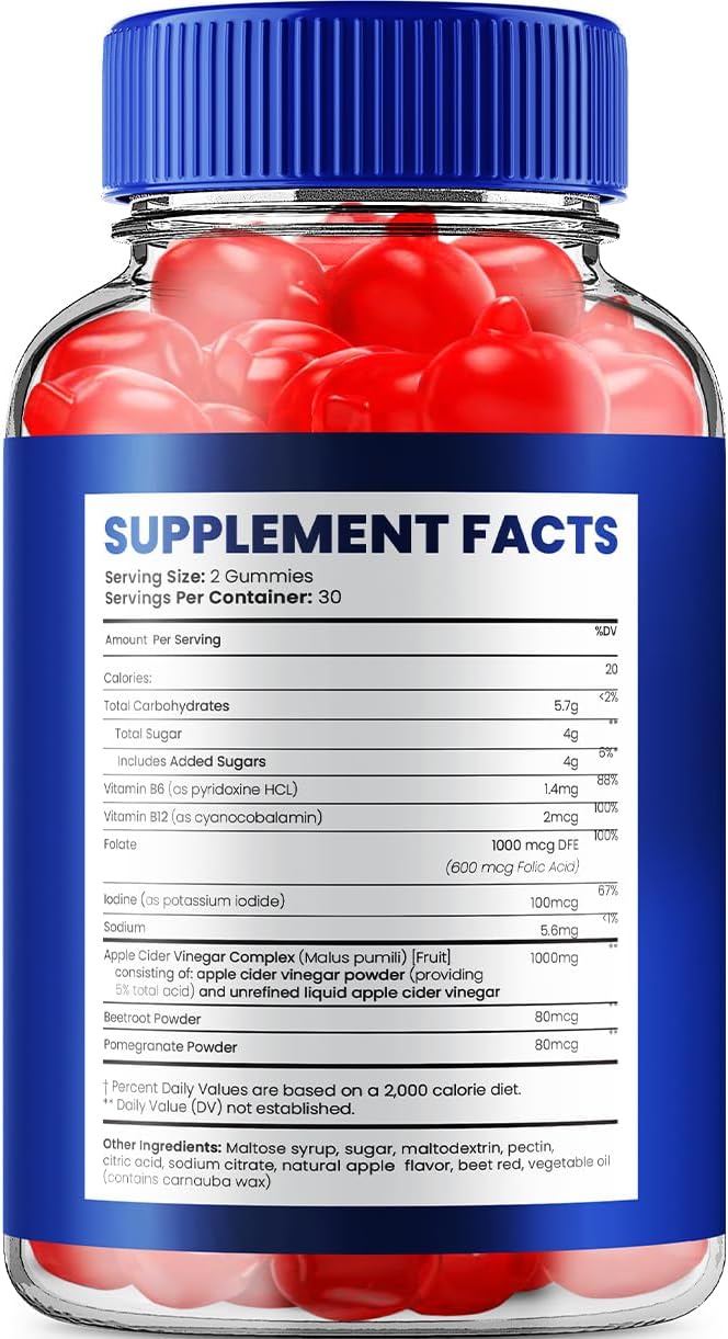 Full Body Health Keto ACV Gummies – Pack de 2 (120 Gominolas)