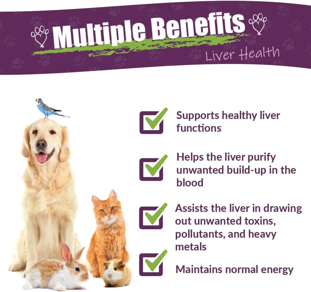 Amber NaturalZ Soporte Celular Life Suplemento Herbal para Mascotas – 30 ml