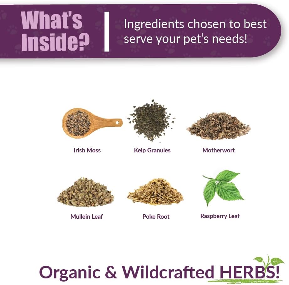 Amber NaturalZ TYD Thyroid Balance - Suplemento herbal para tiroides en mascotas