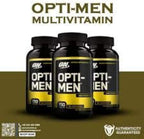 Optimum Nutrition Opti-Men, Suplemento Multivitamínico para Hombres, 150 Comprimidos