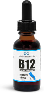 Líquido de Vitamina B-12 para Perros y Gatos - Metilcobalamina (Methyl B12) - Energía, Apetito y Estado de Ánimo