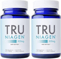 TRU NIAGEN Suplemento de NAD+ Patentado, 300 mg de Niagen (Nicotinamida Ribósido), 30 Cápsulas (2 Botellas)