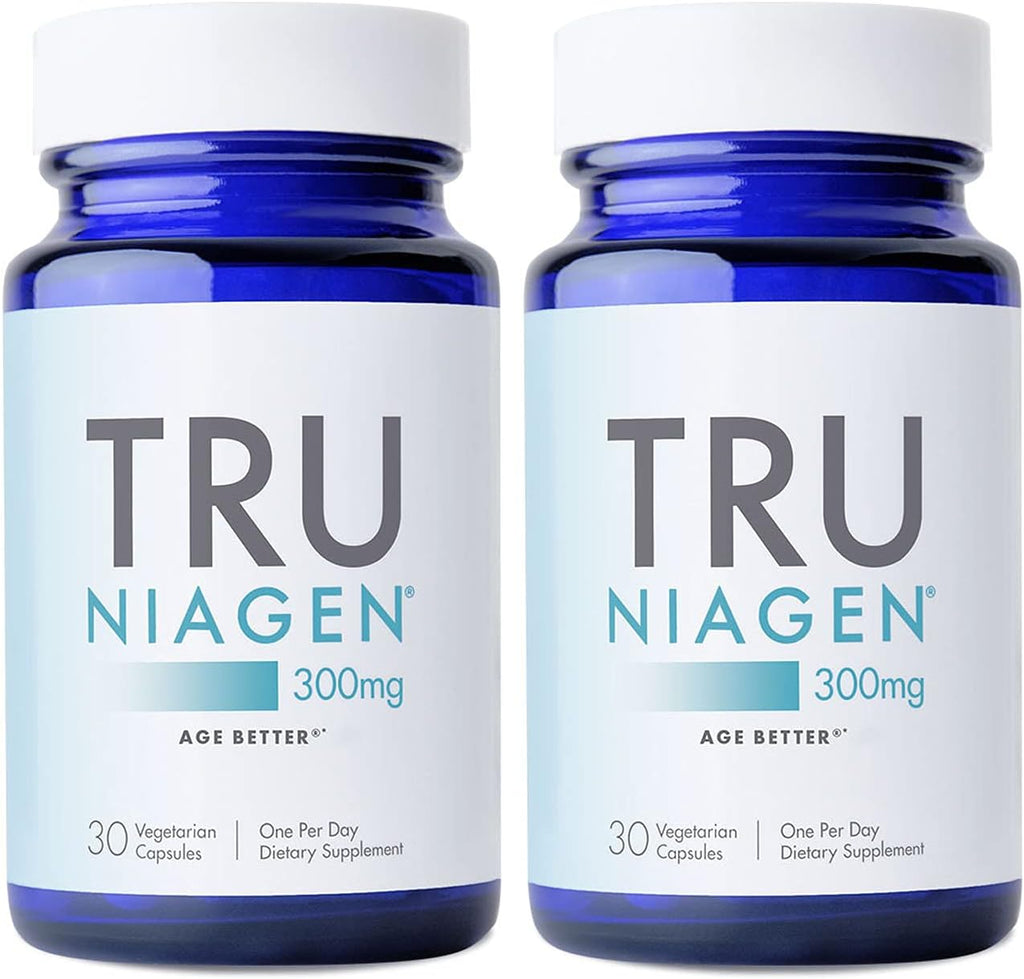 TRU NIAGEN Suplemento de NAD+ Patentado, 300mg de Niagen, 90 Servicios | Nicotinamida Ribósido (NR)